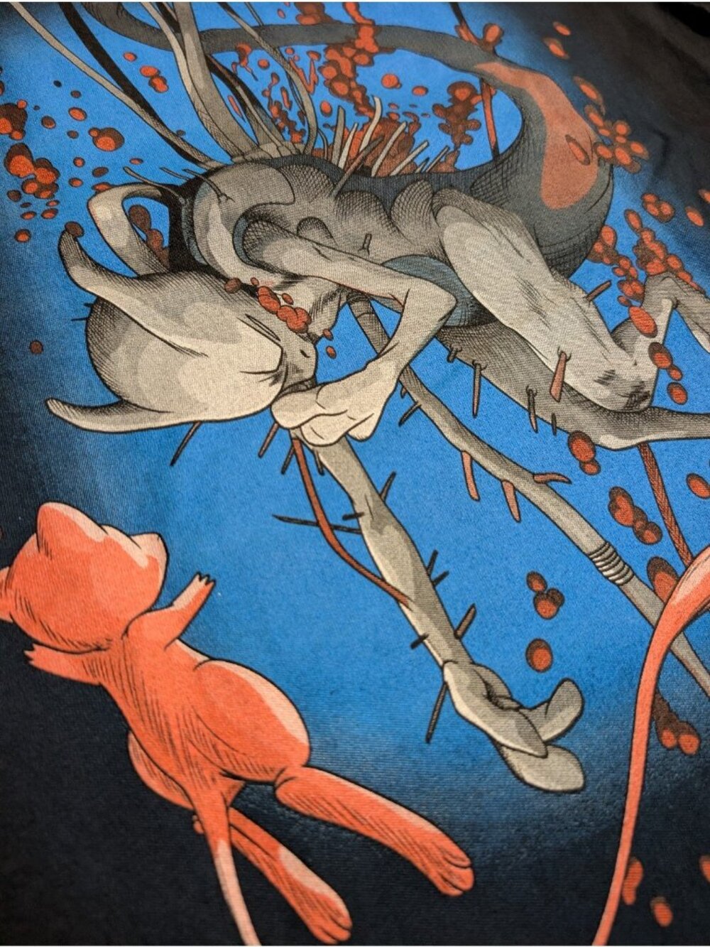 Deadstockluis Mewtwo Weapon M Pokémon Black T-shirt Size Large - Picture 7 of 8